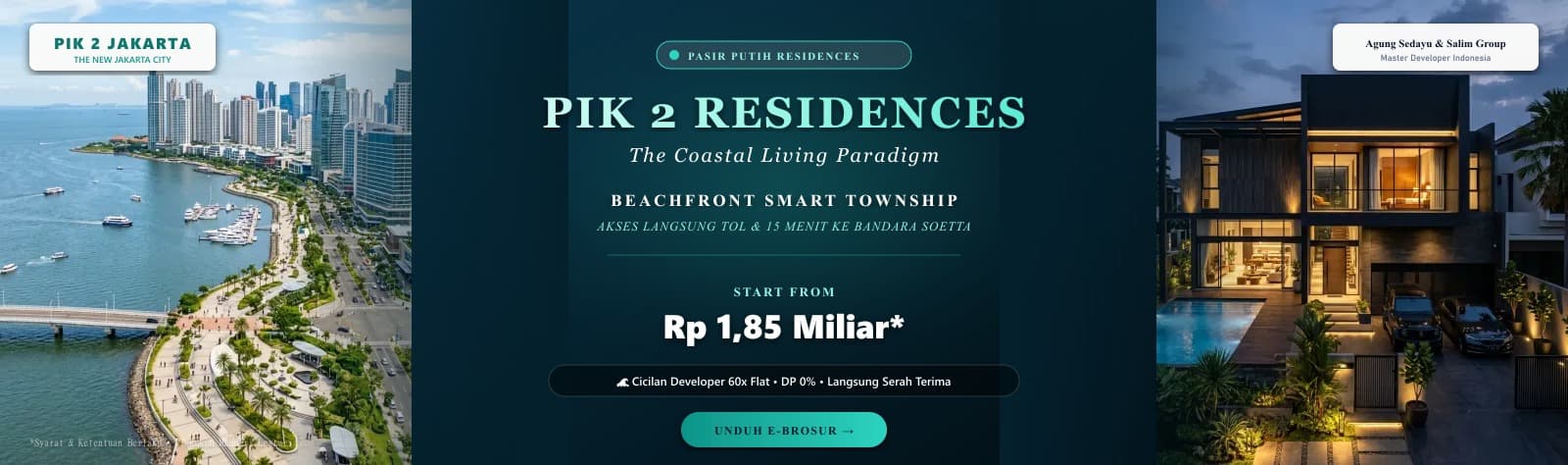 PIK 2 The New Jakarta City - Pasir Putih Residences (Agung Sedayu & Salim Group)